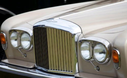Classic Bentley car maintenance