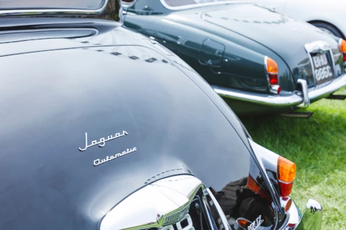 Classic Jaguar car maintenance